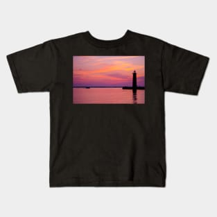 Purple Pontoon Kids T-Shirt